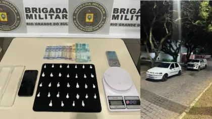 Homem é preso por tráfico de drogas em Nova Prata - Studio TV