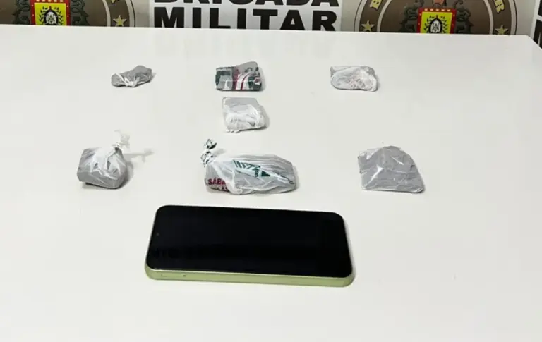 Homem é preso por tráfico de drogas em Serafina Corrêa - Studio TV
