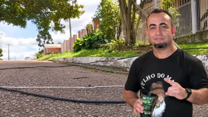 Homem morre após descarga elétrica causada por fio de alta tensão em Charqueadas - Studio TV