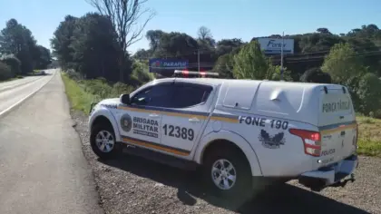 Homem procurado pela Justiça é preso às margens da BR-470 em Nova Prata - Studio TV