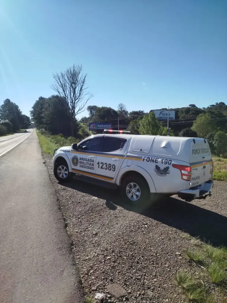 Homem procurado pela Justiça é preso às margens da BR-470 em Nova Prata - Studio TV