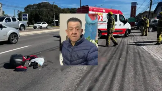 Idoso morre após ser atropelado por carreta na BR-116, em Caxias do Sul - Studio TV