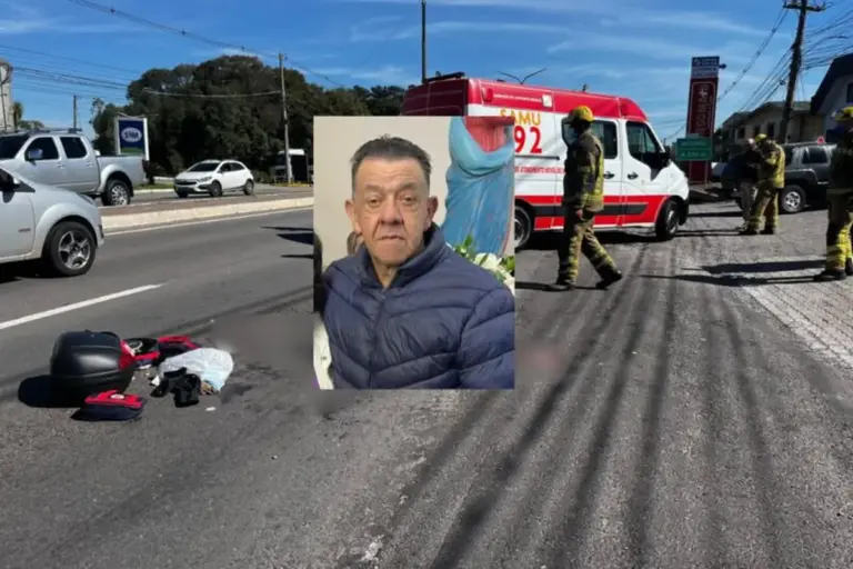 Idoso morre após ser atropelado por carreta na BR-116, em Caxias do Sul - Studio TV