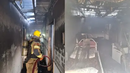 Incêndio atinge lar de idosos em Caxias do Sul e cinco funcionários são atendidos pelo Samu - Studio TV