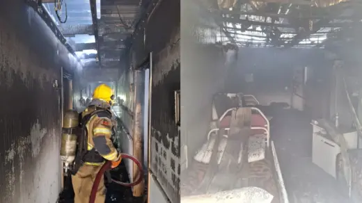 Incêndio atinge lar de idosos em Caxias do Sul e cinco funcionários são atendidos pelo Samu - Studio TV