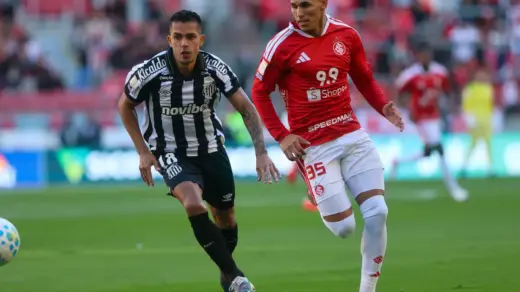 Internacional é derrotado pelo Santos no Beira-Rio pelo Brasileirão - Studio TV