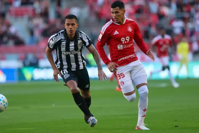 Internacional é derrotado pelo Santos no Beira-Rio pelo Brasileirão - Studio TV