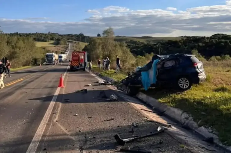 Irmãs de Carazinho são identificadas como vítimas fatais de acidente na BR-470, em Lagoa Vermelha - Studio TV
