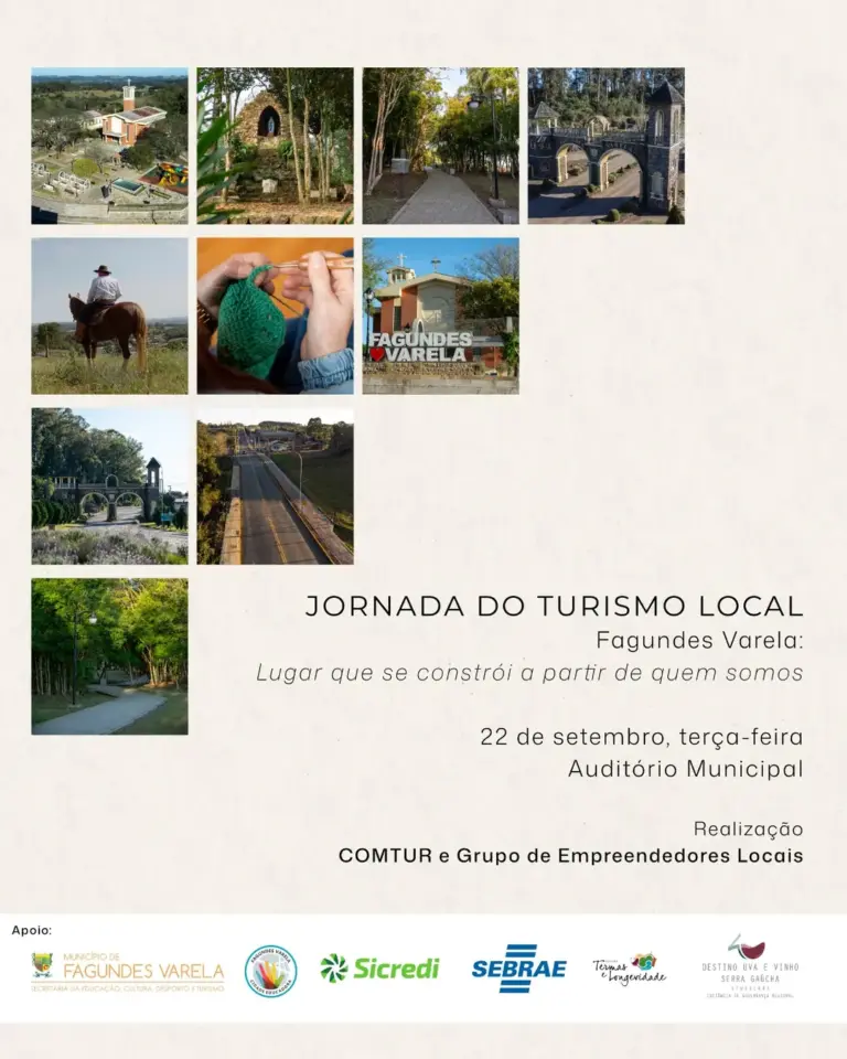 Jornada do Turismo Local reúne comunidade e empreendedores em Fagundes Varela - Studio TV