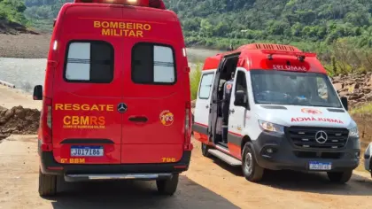 Jovem fica ferido após acidente com trator perto da ponte entre Cotiporã e Bento Gonçalves - Studio TV