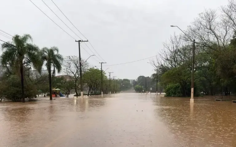 Lajeado volta a enfrentar alagamentos após nova elevação do Rio Taquari - Studio TV