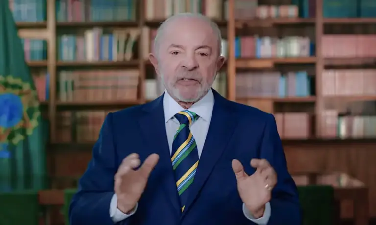 Lula defende soberania nacional em pronunciamento de 7 de Setembro - Studio TV