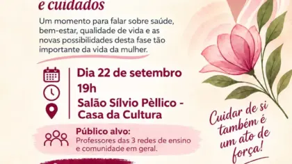 Menopausa será tema de encontro que antecede a 33ª Feira do Livro de Veranópolis - Studio TV
