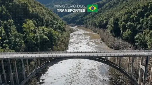 Ministério dos Transportes anuncia nova ponte sobre o Rio das Antas na BR-116 - Studio TV