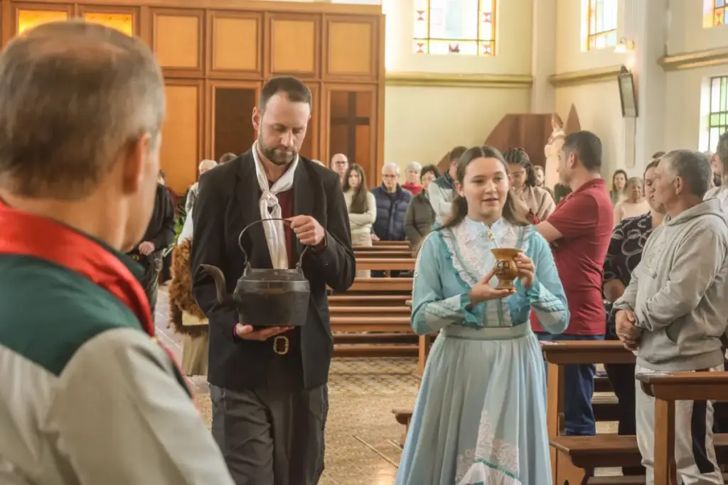 Missa Crioula reúne comunidade e celebra tradições gaúchas em Vila Flores - Studio TV