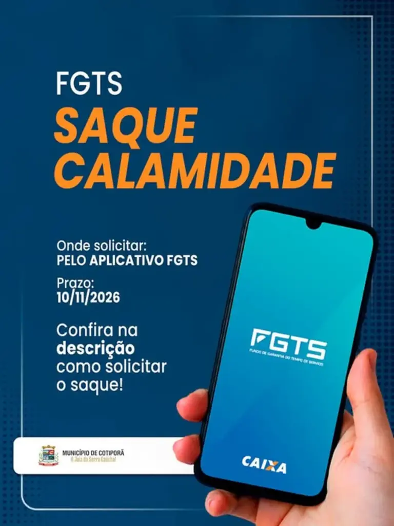 Moradores de Cotiporã podem solicitar Saque Calamidade do FGTS de até R$ 6.220 - Studio TV