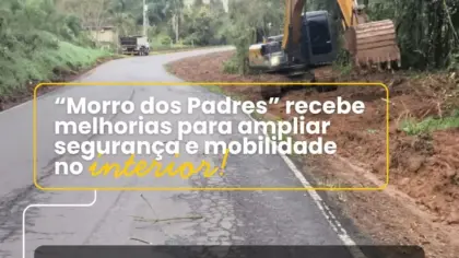 Morro dos Padres recebe melhorias para reforçar segurança e mobilidade em Veranópolis - Studio TV