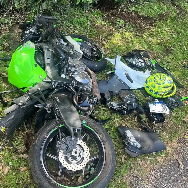 Motociclista fica ferido após colisão na ERS-122 em Antônio Prado - Studio TV