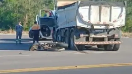 Motociclista morre após colisão com caminhão na RS-130, em Encantado - Studio TV