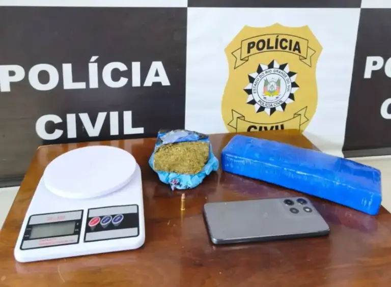 Mulher de 25 anos é presa por tráfico de drogas em Serafina Corrêa - Studio TV