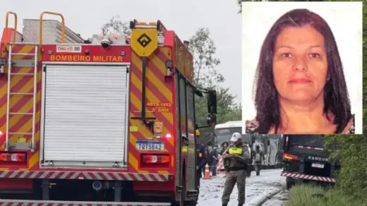 Mulher de 56 anos morre em colisão entre carro e carreta na RS-239, em Taquara - Studio TV