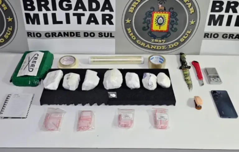 Mulher é presa com mais de 1 kg de cocaína em Guaporé - Studio TV