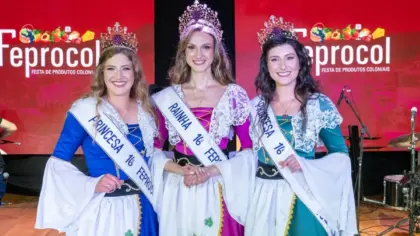 Nova Pádua elege soberanas da 16ª Feprocol - Studio TV