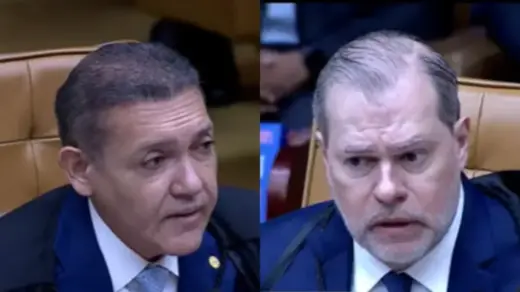 Nunes Marques e Toffoli ficam fora de sessão do STF sobre possível investigação contra Moraes - Studio TV