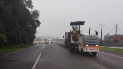 Obras na ERS-324 causam filas entre Marau e Passo Fundo - Studio TV