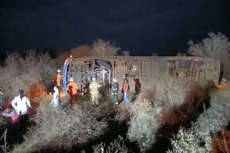 Ônibus tomba na Chapada Diamantina e deixa sete mortos e 13 feridos - Studio TV