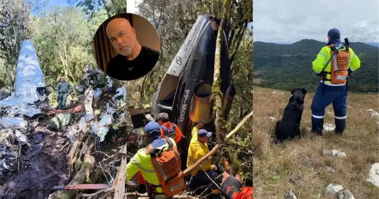 Operação de 24 horas mobiliza mais de 40 bombeiros após queda de helicóptero em SC - Studio TV