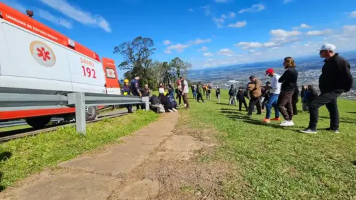 Piloto de parapente morre após queda no RS - Studio TV