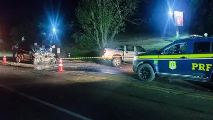 Polícia investiga acidente que matou professora na BR-468; vereador dirigia caminhonete envolvida - Studio TV