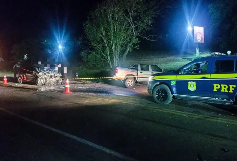 Polícia investiga acidente que matou professora na BR-468; vereador dirigia caminhonete envolvida - Studio TV