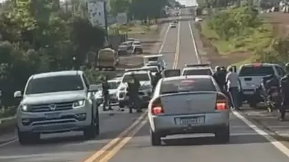Policial rodoviário é atropelado durante abordagem na ERS-344, em Santo Ângelo - Studio TV