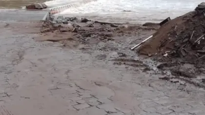 Ponte entre Cotiporã e Bento Gonçalves fica submersa após fortes chuvas - Studio TV