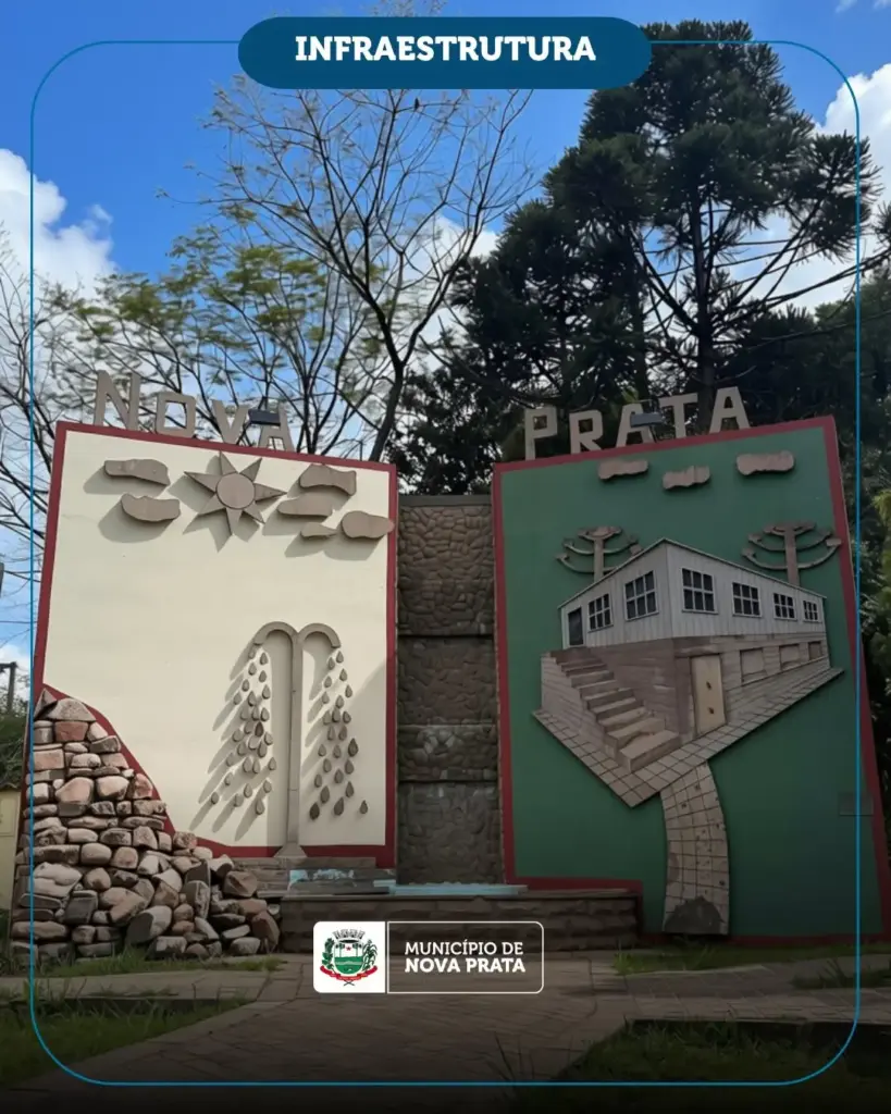 Pórticos de entrada de Nova Prata são revitalizados e ganham nova identidade visual - Studio TV