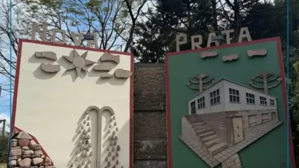 Pórticos de entrada de Nova Prata são revitalizados e ganham nova identidade visual - Studio TV