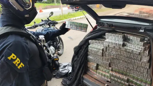 PRF apreende quase 12 mil maços de cigarros contrabandeados em Santa Maria - Studio TV