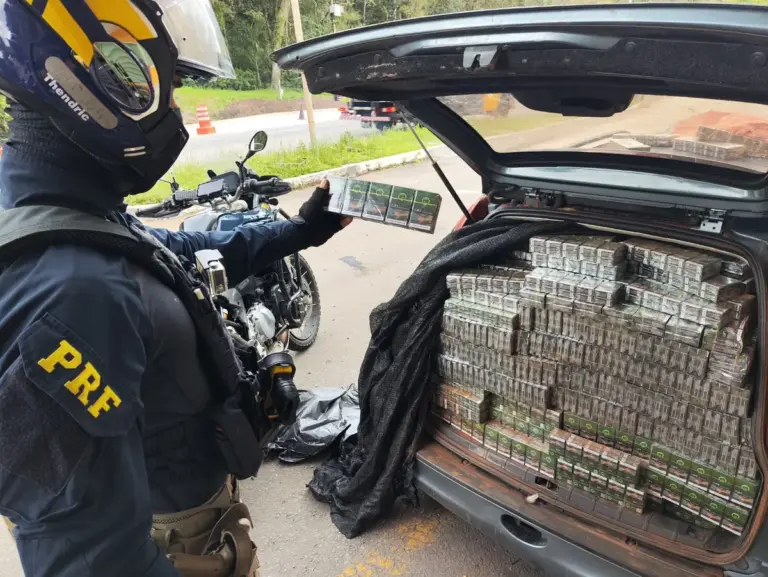PRF apreende quase 12 mil maços de cigarros contrabandeados em Santa Maria - Studio TV