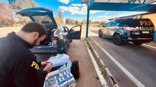 PRF apreende tirzepatida, testosterona e toxina botulínica na BR-470, em Veranópolis - Studio TV