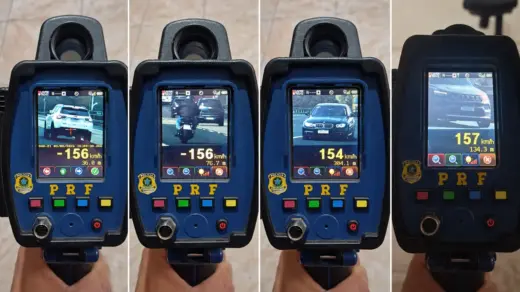 PRF flagra 2.250 veículos acima da velocidade em rodovias do RS - Studio TV