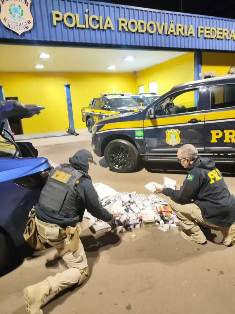 PRF prende homem com cerca de 500 canetas emagrecedoras e anabolizantes em Sarandi - Studio TV