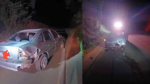 Quatro pessoas ficam feridas após saída de pista na ERS-343, em São José do Ouro - Studio TV