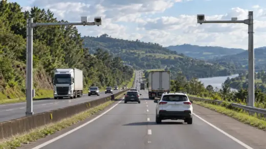 Radar por velocidade média será testado na BR-386, no Vale do Taquari - Studio TV