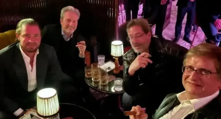 Relatório cita foto de Paulo Gonet ao lado de Daniel Vorcaro em Londres - Studio TV