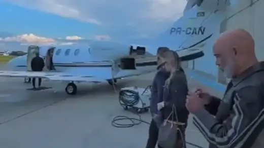 Rick publicou vídeo antes de embarcar em helicóptero que desapareceu em Santa Catarina - Studio TV