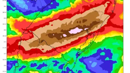 Rio Grande do Sul entra em alerta para chuva extrema com volumes de até 300 mm, alerta Metsul - Studio TV