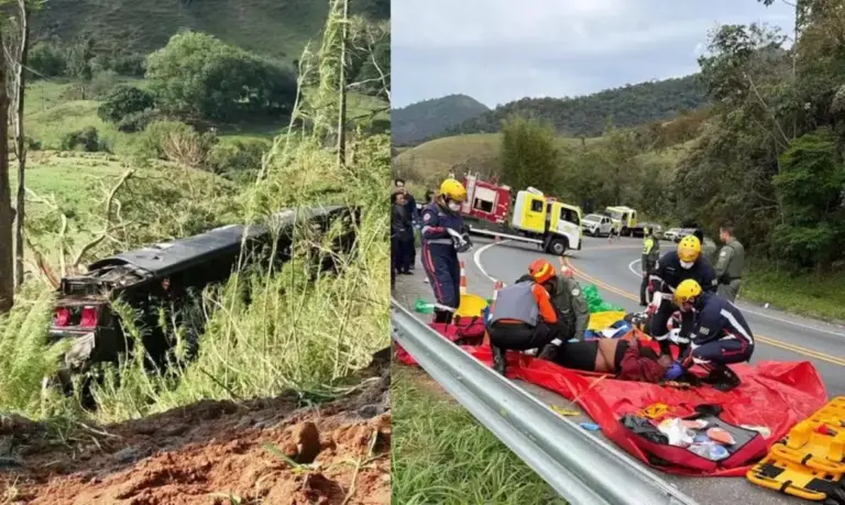 Sobe para seis o número de vítimas fatais em acidente com ônibus no interior de São Paulo - Studio TV