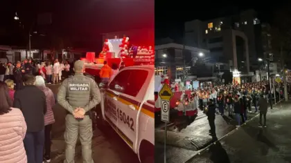 35ª Romaria em honra ao Senhor Bom Jesus reúne cerca de 2 mil fiéis em Nova Bassano - Studio TV